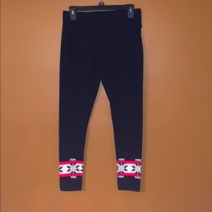 PINK Holiday Leggings